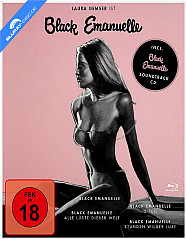 Black Emanuelle (Teil 1-4 Boxset) (4 Blu-ray + CD) Blu-ray