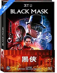 Black Mask (1996) (Wattierte Limited Mediabook Edition im Halbschuber) (2 Blu-ray + 2 DVD) Blu-ray