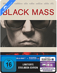 Black Mass (2015) (Limited Steelbook Edition) (Blu-ray + UV Copy)