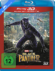 Black Panther (2018) 3D (Blu-ray 3D + Blu-ray) Blu-ray