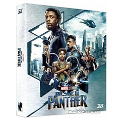 Black Panther 2018 3d Weet Collection Exclusive 3 A2 Fullslip Steelbook Blu Ray 3d Blu Ray Kr Import Ohne Dt Ton Blu Ray Film Details