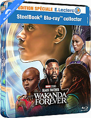 Black Panther: Wakanda Forever (2022) - E.Leclerc Exclusive Édition Spéciale Wakanda Steelbook (FR Import) Blu-ray