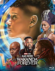 Black Panther: Wakanda Forever 4K - Amazon Exclusive Limited Wakanda Art Edition Steelbook - Keychain Edition (4K UHD + Blu-ray 3D + Blu-ray + MovieNex) (JP Import ohne dt. Ton) Blu-ray