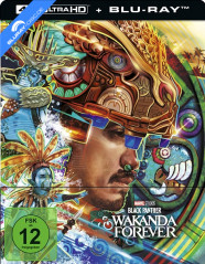 Black Panther: Wakanda Forever 4K (Limited Steelbook Edition) (Cover Talokan) (4K UHD + Blu-ray)