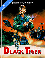 Black Tiger - Der schwarze Tiger (Limited Mediabook Edition) (Cover B) (AT Import) Blu-ray