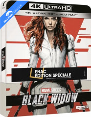 Black Widow (2021) 4K - FNAC Exclusive Edition Spéciale Steelbook (4K UHD + Blu-ray) (FR Import) Blu-ray