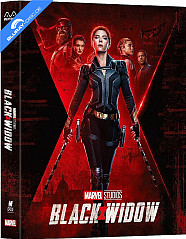 Black Widow (2021) - Manta Lab Exclusive CP #002 Limited Edition Double Lenticular Fullslip Steelbook (HK Import ohne dt. Ton) Blu-ray