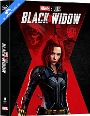 Black Widow (2021) - Manta Lab Exclusive CP #002 Limited Edition Lenticular Fullslip Steelbook (HK Import ohne dt. Ton) Blu-ray