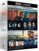 Blade Runner 2049 4K + Premier contact (2016) 4K + Passengers (2016) 4K + Life (2017) 4K (4K UHD + Blu-ray) (FR Import) Blu-ray