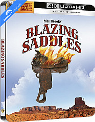 Blazing Saddles 4K - Limited Edition Steelbook (4K UHD + Blu-ray) (UK Import) Blu-ray