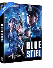 Blue Steel (Wattierte Limited Mediabook Edition) (Cover W) (2023) (Blu-ray + DVD) Blu-ray