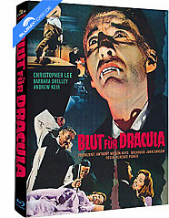 Blut für Dracula (Limited Hammer Mediabook Edition) (Cover C) Blu-ray