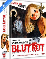 Blut Rot (1975) 4K (Limited Collector's Mediabook Edition) (2 4K UHD + 5 Blu-rays + 2 DVDs + Soundtrack CD) Blu-ray