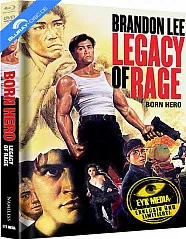 Born Hero - Legacy of Rage (Limited Mediabook Edition) (Cover A) (Blu-ray + DVD) Blu-ray
