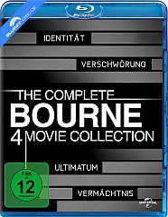 Bourne: The Complete 4 Movie Collection Blu-ray