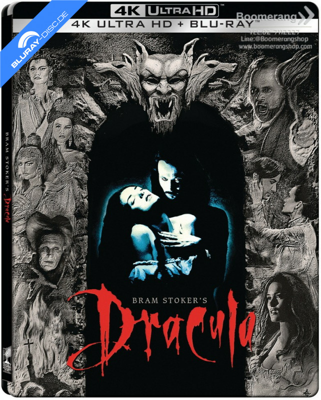 Bram Stoker´s Dracula 1992 4K - Remastered - Limited Edition Steelbook ...