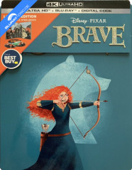Brave (2012) 4K - Best Buy Exclusive Limited Edition Steelbook (4K UHD + Blu-ray + Bonus Blu-ray + Digital Copy) (US Import ohne dt. Ton) Blu-ray