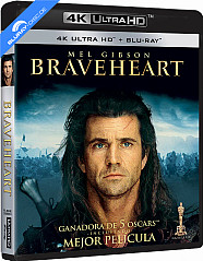 Braveheart (1995) 4K (4K UHD + Blu-ray) (ES Import) Blu-ray
