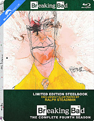 Breaking Bad: The Complete Fourth Season - Limited Edition Steelbook (Region A - CA Import ohne dt. Ton) Blu-ray
