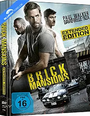 Brick Mansions (Extended Version + Kinofassung) (Limited Mediabook Edition) (Cover C) (Blu-ray + DVD) Blu-ray