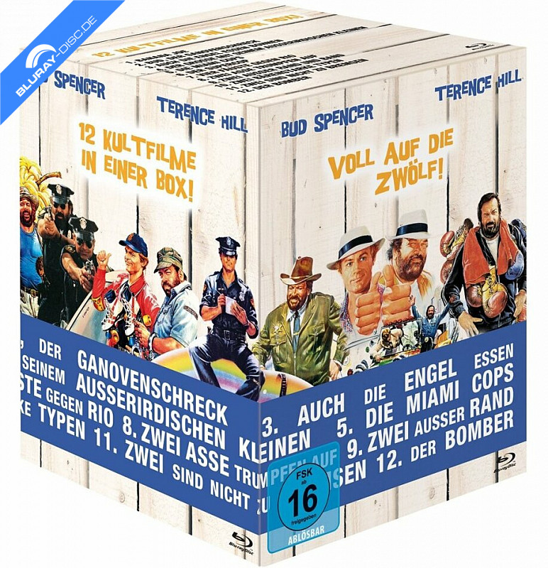 Bud Spencer & Terence Hill - Haudegen-Box 12 Film Collection Blu-ray - Film  Details
