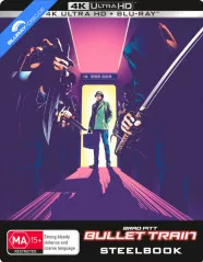 Bullet Train (2022) 4K - JB Hi-Fi Exclusive Limited Edition Steelbook (4K UHD + Blu-ray) (AU Import) Blu-ray