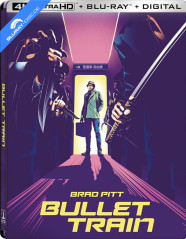 Bullet Train (2022) 4K - Limited Edition Steelbook (4K UHD + Blu-ray + Digital Copy) (CA Import ohne dt. Ton) Blu-ray