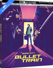 Bullet Train (2022) 4K - Limited Edition Steelbook (4K UHD + Blu-ray) (TH Import ohne dt. Ton) Blu-ray