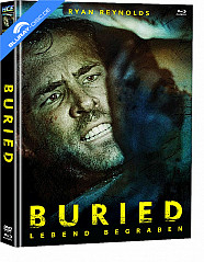 Buried - Lebend begraben (2010) (Limited Mediabook Edition) (Cover B) (AT Import) Blu-ray