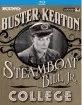 Buster Keaton - Steamboat Bill, Jr. / College (Region A - US Import ohne dt. Ton) Blu-ray