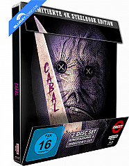 Cabal - Die Brut der Nacht 4K (Kinofassung + Director's Cut) (Limited Steelbook Edition) (4K UHD + 2 Blu-ray) (AT Import) Blu-ray