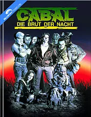 Cabal - Die Brut der Nacht (Kinofassung + Director's Cut) (Limited Mediabook Edition) (Cover A) (2 Blu-ray + 2 DVD) (AT Import) Blu-ray