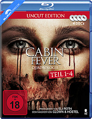 Cabin Fever - Quadrologie (4-Filme Set) Blu-ray