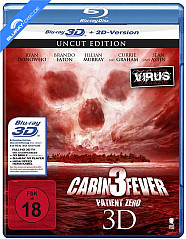 Cabin Fever 3 - Patient Zero 3D (Blu-ray 3D) Blu-ray