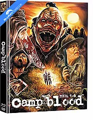 Camp Blood - Teil 1-6 (Limited Mediabook Edition) (Cover D) (Blu-ray 3D + 2 DVD) Blu-ray