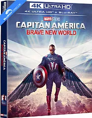 Capitán América: Brave New World 4K (4K UHD + Blu-ray) (ES Import) Blu-ray