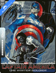 Captain America 2: Le Soldat de l'hiver 4K - Mondo X #050 Édition Boîtier PET Slipcover Steelbook (4K UHD + Blu-ray) (FR Import) Blu-ray