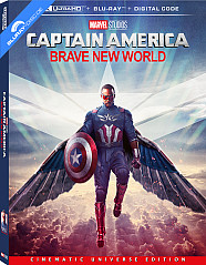 Captain America: Brave New World 4K (4K UHD + Blu-ray + Digital Copy) (US Import ohne dt. Ton) Blu-ray