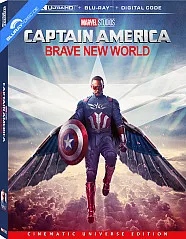 Captain America: Brave New World 4K (4K UHD + Blu-ray + Digital Copy) (US Import ohne dt. Ton) Blu-ray