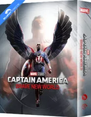 Captain America: Brave New World - Blufans Premium Collection #13 Limited Edition Double Lenticular Fullslip Steelbook (CN Import ohne dt. Ton) Blu-ray