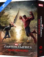 Captain America: Brave New World - Blufans Premium Collection #13 Limited Edition Lenticular Fullslip Steelbook (CN Import ohne dt. Ton) Blu-ray