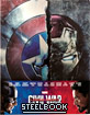 Captain America: Civil War 3D - Limited Edition Steelbook (Blu-ray 3D + Blu-ray) (HK Import ohne dt. Ton) Blu-ray