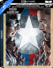 Captain America: Civil War 4K - Best Buy Exclusive Limited Edition Steelbook (4K UHD + Blu-ray + Digital Copy) (CA Import) Blu-ray