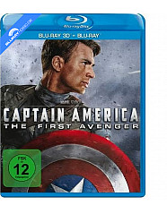 Captain America: The First Avenger 3D (Blu-ray 3D + Blu-ray) Blu-ray