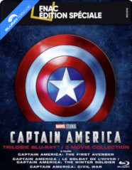 Captain America La Trilogie - FNAC Édition Spéciale Steelbook (FR Import) Blu-ray