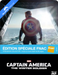 Captain America: Le soldat de l'hiver 3D - FNAC Exclusive Édition Limitée Spéciale Steelbook (Blu-ray 3D + Blu-ray) (FR Import ohne dt. Ton) Blu-ray