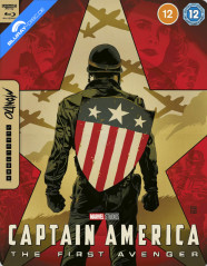 Captain America: The First Avenger 4K - Mondo X #043 Zavvi Exclusive Limited Edition PET Slipcover Steelbook (4K UHD + Blu-ray) (UK Import) Blu-ray