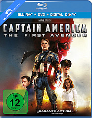 Captain America: Der erste Rächer (Blu-ray + DVD + Digital Copy) (Erstausgabe im geprägten Schuber)