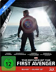 Captain America: The Return of the First Avenger 3D (Limited Steelbook Edition) (Blu-ray 3D + Blu-ray) Blu-ray