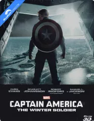 Captain America: The Winter Soldier 3D - Edizione Limitata Steelbook (Blu-ray 3D + Blu-ray) (IT Import) Blu-ray
